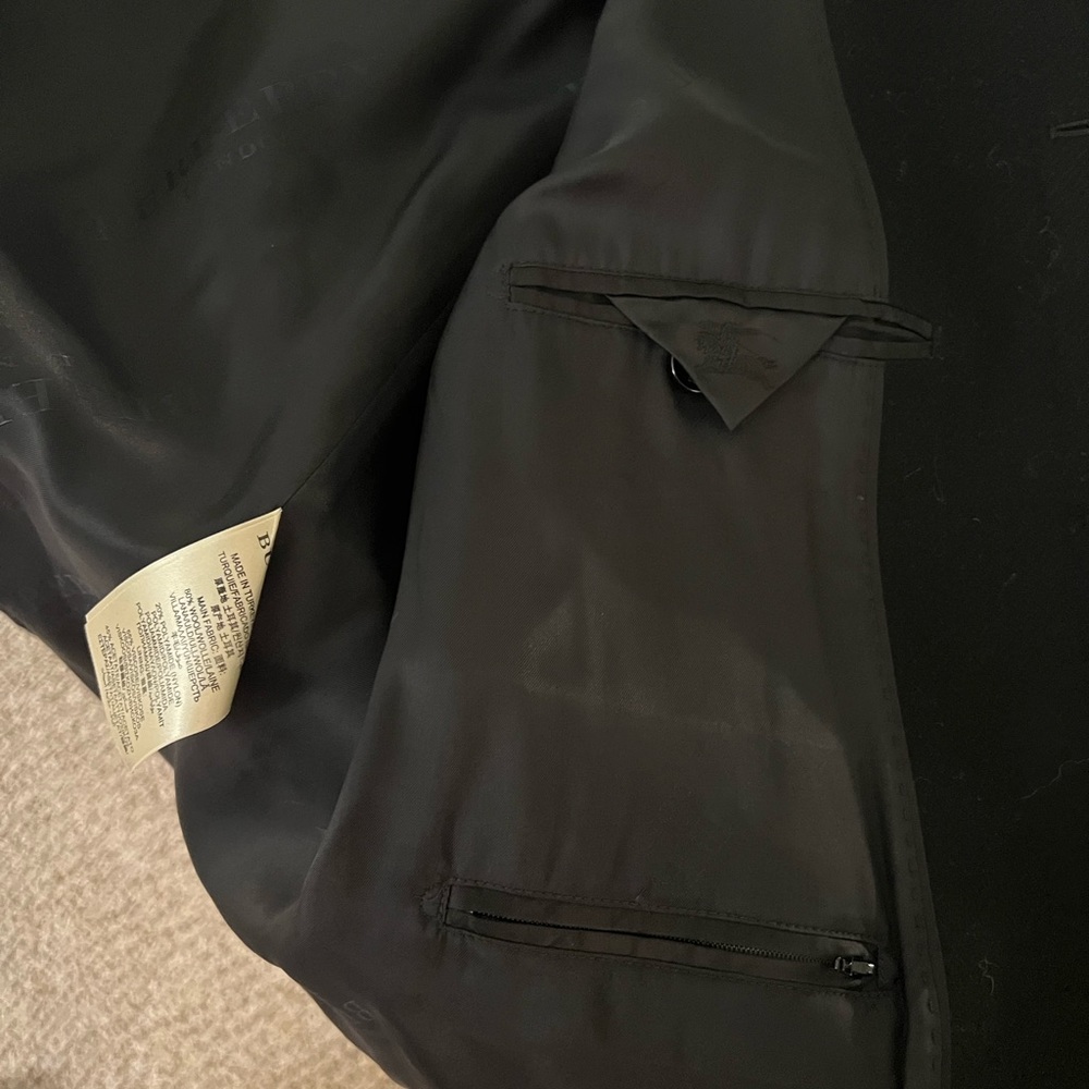 Mens Burberry Wool Coat - Picture 14 of 15